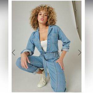 Lucky Brand Denim Surplus Jumpsuit